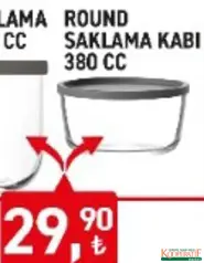 LAV ROUND SAKLAMA KABI 380 CC fiyat ve kampanya bilgisi
